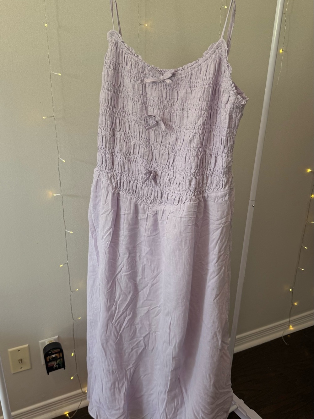 Aerie At The Barre Lilac Midi Dress | XL | NWT - Picture 2 of 6